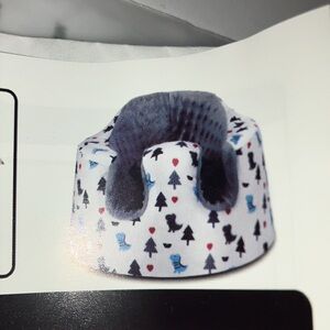 Bumbo Kids Seat Cover with Blue and Black Design